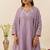Women's Gorgeous Embroidery Work Simmer Silk Fabric Flared Kurta Palazzo and Dupatta Set