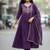 Designer traditional chinon fabric heavy embroidery kurta set with dupatta