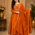 Designer traditional chinon fabric heavy embroidery kurta set with dupatta