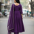 Designer traditional chinon fabric heavy embroidery kurta set with dupatta