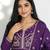 Designer traditional chinon fabric heavy embroidery kurta set with dupatta