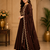 Designer traditional chinon fabric heavy embroidery kurta set with dupatta