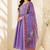 Designer traditional cotton fabric heavy embroidery kurta set with dupatta