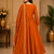 Designer traditional chinon fabric heavy embroidery kurta set with dupatta