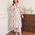 Women's Gorgeous Printed Work Cotton Fabric Straight Kurta Pant and Dupatta Set