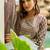 Mirchi Fashion Women's Brown Floral Print Pure Cotton Kurti With Bottom & Dupatta set