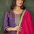 Women's Gorgeous Embroidery Work Silk Fabric Straight Kurta Sharara and Dupatta Set