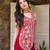 Women's Gorgeous Embroidery Work Georgette Silk Fabric Straight Kurta Sharara and Dupatta Set
