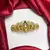 Indian Bridal Hair Juda Pin, Kundan Hair Clip, Gold Tone Bun Accessory, Traditional Wedding Hair Jewelry
