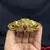 Traditional Kundan Juda Hair Brooch, Indian Bridal Bun Pin