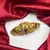 Traditional Kundan Juda Hair Brooch, Indian Bridal Bun Pin