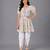 Multicolor printed cotton poplin kurta dhoti set