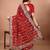 Bandhani embroidered poly georgette bandhani saree