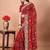Bandhani embroidered poly georgette bandhani saree