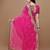 Leheriya printed bandhani saree