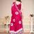 Woven design zari pure chiffon bandhani saree