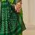 Kalini women dola silk bandhani print zari border saree