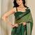 Kalini women dola silk bandhani print zari border saree