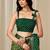 Kalini women dola silk bandhani print zari border saree