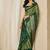 Kalini women dola silk bandhani print zari border saree