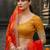 Bandhani embroidered pure georgette heavy work bandhani saree