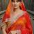 Bandhani embroidered pure georgette heavy work bandhani saree