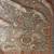 Floral printed zari bandhani saree