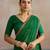 Bandhani sequinned pure georgette bandhani saree