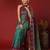 Bandhani printed pure georgette saree