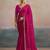 Bandhani printed sequinned pure georgette bandhani saree
