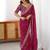 Bandhani sequinned pure georgette bandhani saree
