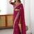 Bandhani sequinned pure georgette bandhani saree
