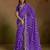 Leheriya print sequinned pure georgette leheriya saree
