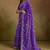 Leheriya print sequinned pure georgette leheriya saree