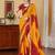 Bandhani pure chiffon bandhani saree