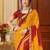 Bandhani pure chiffon bandhani saree