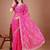 Bandhani poly georgette designer bandhani saree