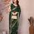 Zari poly georgette bandhani saree