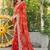 Embellished embroidered poly georgette bandhani saree