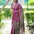 Ethnic motifs silk blend bandhani saree