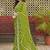 Leheriya embroidered poly georgette leheriya saree