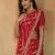 Pure georgette leheriya saree