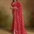 Pure georgette leheriya saree