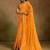 Leheriya printed sequinned pure georgette leheriya saree