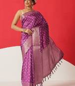 Bandhani zari art silk fusion bandhani saree