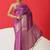 Bandhani zari art silk fusion bandhani saree