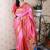 Woven design zari silk blend bandhani saree