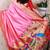 Woven design zari silk blend bandhani saree