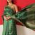 Bandhani zari art silk fusion bandhani saree