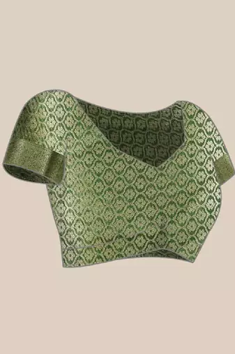 Bandhani zari art silk fusion bandhani saree